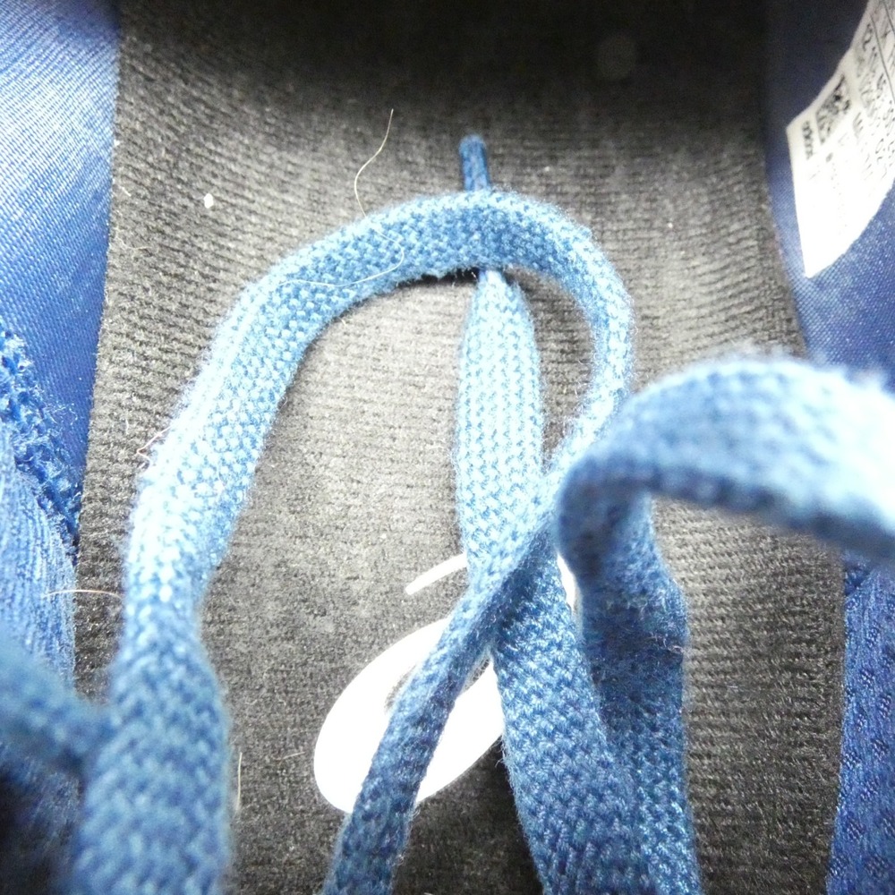 Adidas NMD R1 Mens US 12 Athletic Trainer Shoes Mystery Blue White Sneakers - Picture 8 of 9